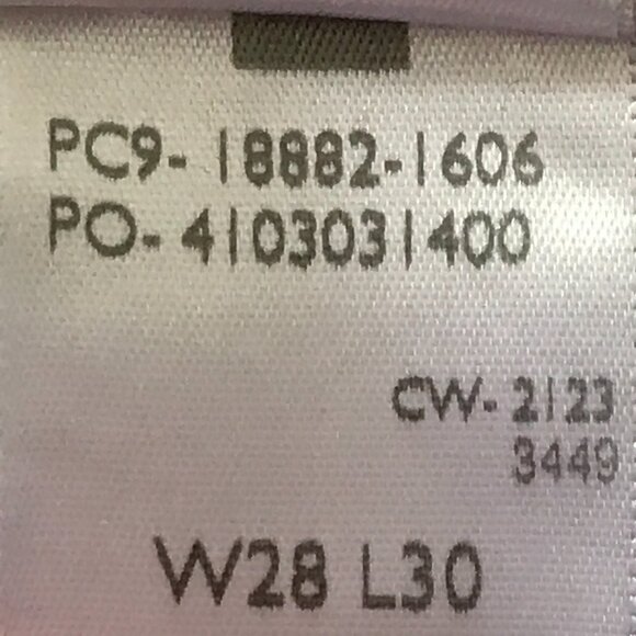 Levi's 721 High Rise Skinny Jeans Women 28 Brown Corduroy Dark Wash Stretch - Picture 15 of 15